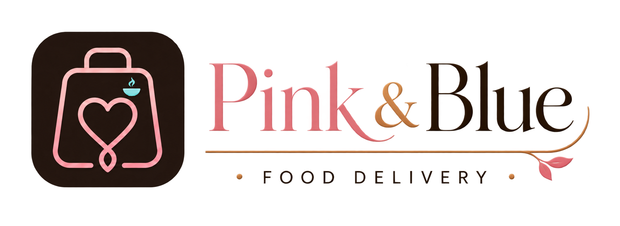 Pink & Blue Food Delivery